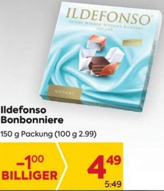 Billa Ildefonso Bonbonniere 150g Angebot