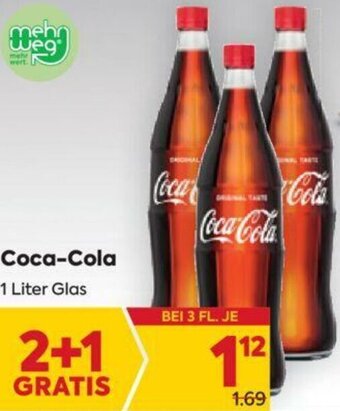 Billa Coca-Cola 1 Liter Angebot