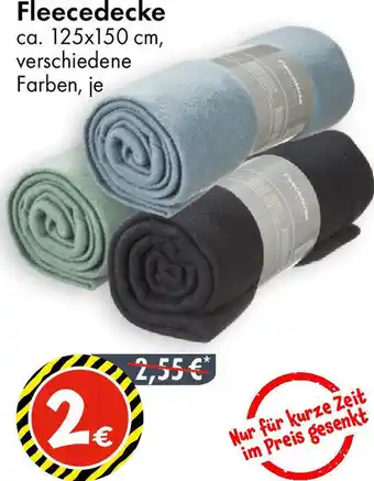TEDi Fleecedecke Angebot