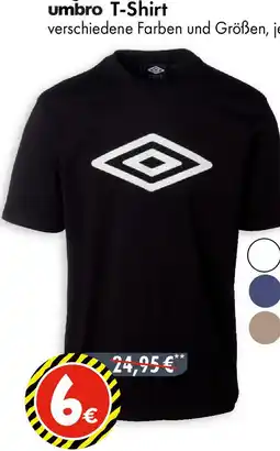 TEDi umbro T-Shirt Angebot