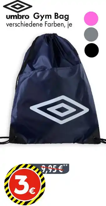 TEDi Umbro Gym Bag Angebot