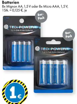 TEDi Batterien Angebot