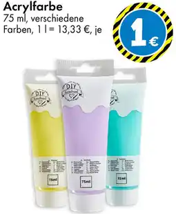 TEDi Acrylfarbe Angebot