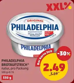 PENNY Philadelphia Brotaufstrich Angebot