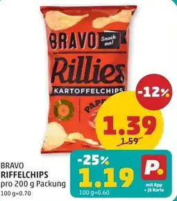 PENNY Bravo Riffel-Chips Angebot