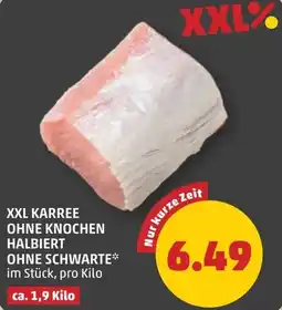 PENNY Karree ohne knochen halbiert ohne schwarte Angebot
