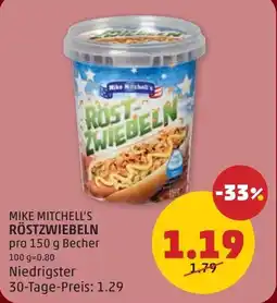 PENNY Mike Mitchell's Röstzwiebeln Angebot