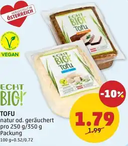 PENNY Echt Bio Bio-Tofu Angebot