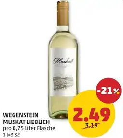 PENNY Wegenstein Muskat Lieblich Angebot