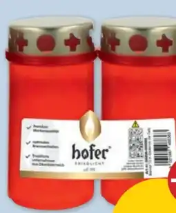 PENNY Hofer Kerzen Brenner Angebot