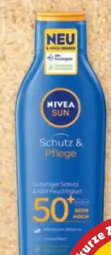 PENNY Nivea Sun Schutz & Pflege Sonnenmilch LSF 50+ Angebot