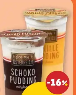 PENNY Ich bin Österreich Schoko Pudding Angebot