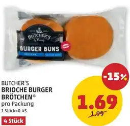 PENNY Butcher's Burger Buns Angebot