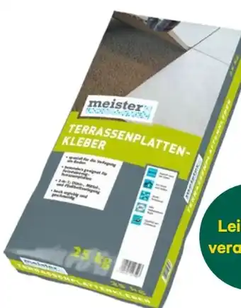 Lagerhaus Meister Terrassenplattenkleber Angebot