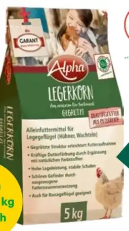 Lagerhaus Alpha Bio-Legekorn Angebot