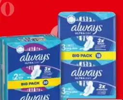 Unimarkt Always Ultra Binden Angebot