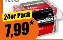 Norma Camelion Batterien Plus Alkaline Angebot