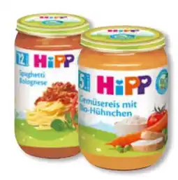 Unimarkt Hipp Bio Menü Angebot