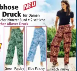 Norma Jasminella Damen Webhose mit Paisley Druck Angebot