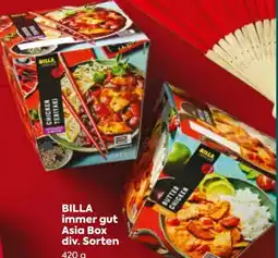 Billa Billa immer gut Asia-Box Angebot