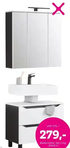 Mömax Badezimmer-Set Wave II Angebot