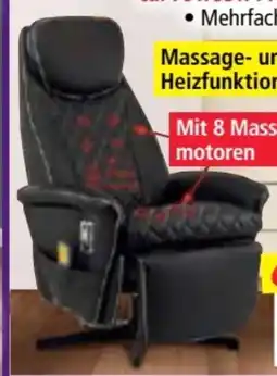 Norma HappyHome Elektrischer Massagesessel Lederoptik Angebot