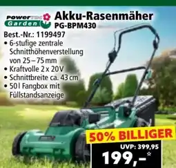 Norma Powertec Garden Akku-Rasenmäher PG-BPM430 Angebot