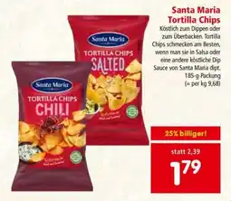 Interspar Santa Maria Tortilla Chips Angebot