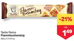 MPreis Tante Fanny Flammkuchenteig Angebot