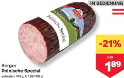 MPreis Berger Polnische Spezial Angebot