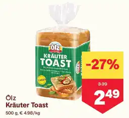 MPreis Kräuter Toast Angebot