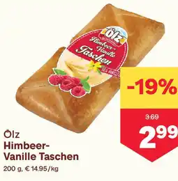 MPreis Olz Himbeer- Vanille Taschen Angebot