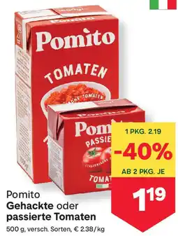 MPreis Pomito Gehackte oder passierte Tomaten Angebot