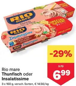 MPreis Rio mare Thunfisch oder Insalatissime Angebot