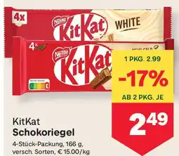 MPreis KitKat Schokoriegel Angebot