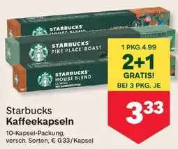 MPreis Starbucks Kaffeekapseln Angebot