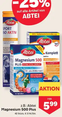 MPreis Magnesium 500 Plus Angebot