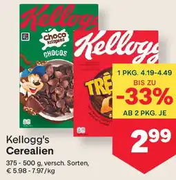 MPreis Kellogg's Cerealien Angebot