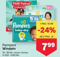 MPreis Pampers Windeln Angebot
