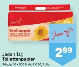 MPreis Jeden Tag Toilettenpapier Angebot