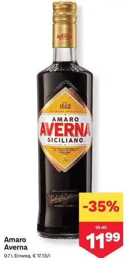 MPreis Amaro Averna Angebot