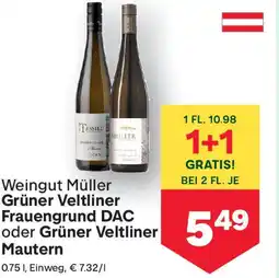 MPreis Grüner Veltliner Frauengrund DAC oder Grüner Veltliner Mautern Angebot