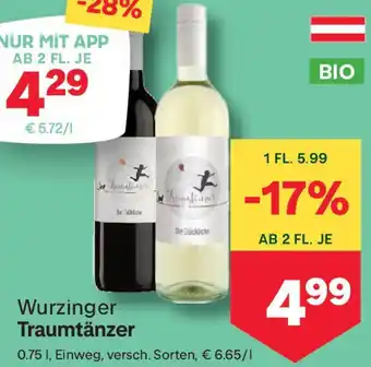 MPreis Wurzinger Traumtänzer Angebot