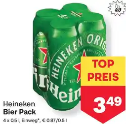 MPreis Heineken Bier Pack Angebot