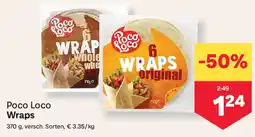 MPreis Poco Loco Wraps Angebot
