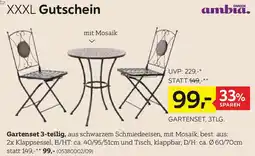 XXXLutz Gartenset Angebot