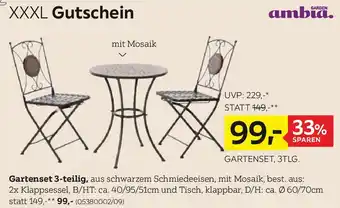 XXXLutz Gartenset Angebot
