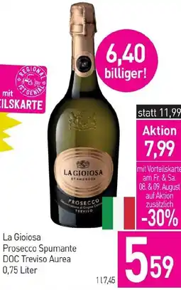 Sutterlüty La gioiosa prosecco spumante doc treviso aurea Angebot