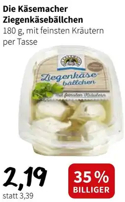 Der Grissemann Die Käsemacher Ziegenkäsebällchen Angebot