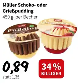 Der Grissemann Müller Schoko- oder Grieẞpudding Angebot